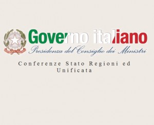 Conferenze Stato Regioni e Unificata